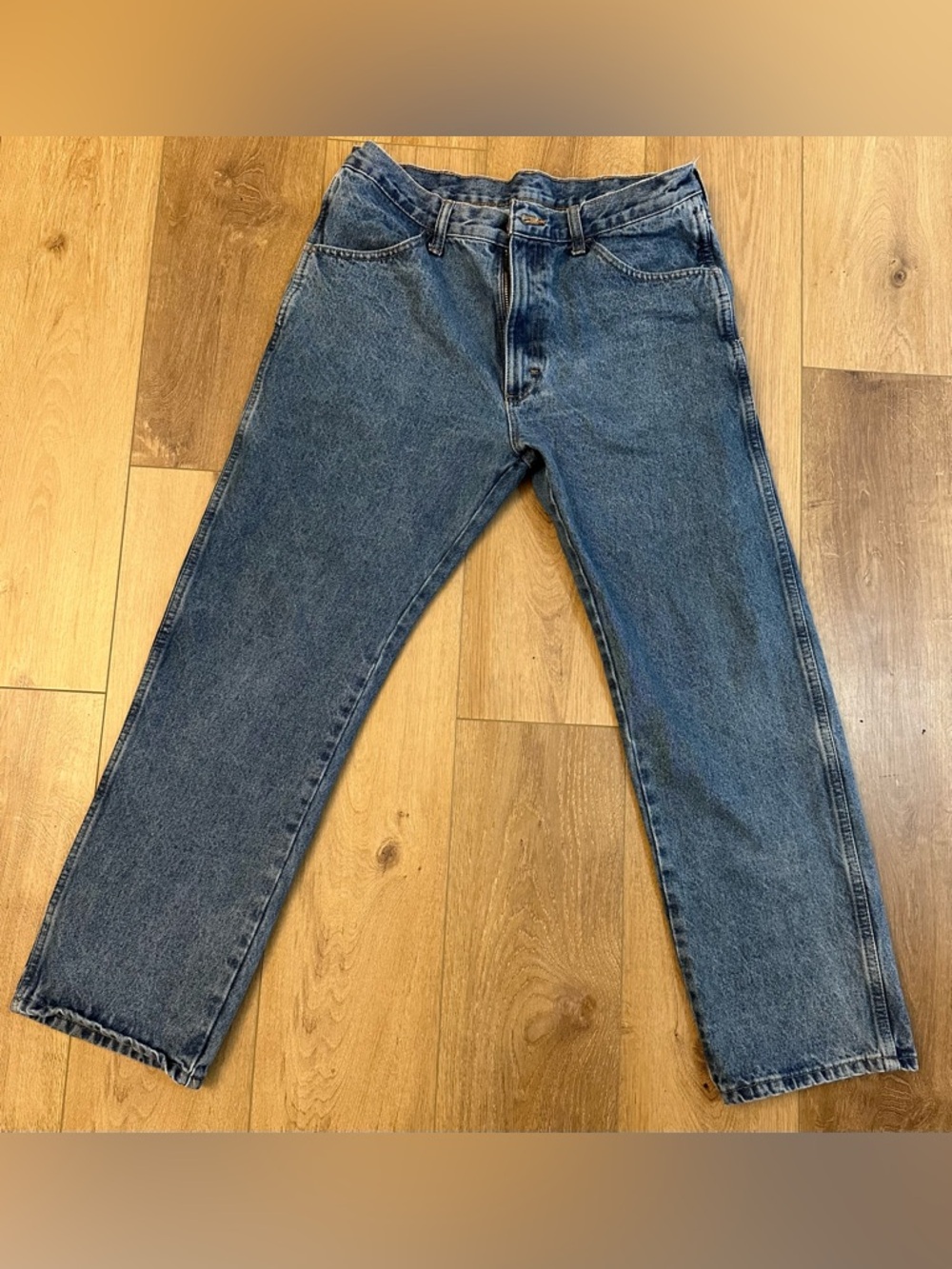 Rustler Jeans 34 x 30 Zipper Regular Fit